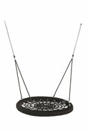 Nestschommel Zwart *Rosette** openbaar #&Oslash;120 cm##