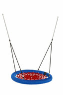 BR-189.002.001.001 Nestschommel blauw/rood *Rosette** openbaar #&Oslash;120 cm##